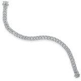 Pavé Diamond Curb Link Bracelet