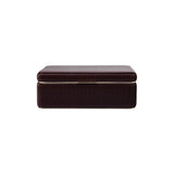 The Large Bella Jewelry Box in Bordeaux