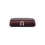 The Bella Zip Case in Bordeaux