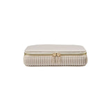 The Bella Zip Case in Bone