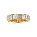 Medium Diamond Domed Stretch Bracelet
