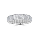 Medium Diamond Domed Stretch Bracelet