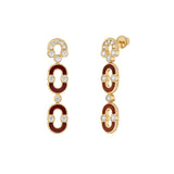 Magnetic Duo Bull's Eye Earrings