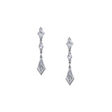 Kite Diamond Drop Earrings