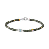 Cherish Bracelet with Dark Green Jade