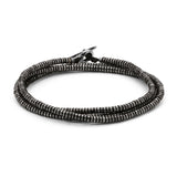 Katta Double Wrap Bracelet in Black