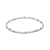 Neo Sterling Silver Link Bracelet
