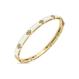 Love in Verona Diamond and Enamel Bangle