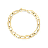 Heavy Gauge Paperclip Link Chain Bracelet