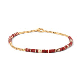 Housa Bracelet in Wine Pattern