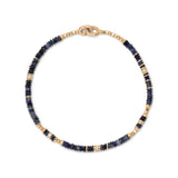 Nell Pavé Diamond and Sapphire Beaded Bracelet