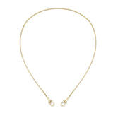 Iridescent Chain Half Pavé Clasp