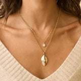 Mini Emerald-Cut Diamond Necklace