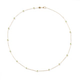 Evolve Emerald Station Necklace