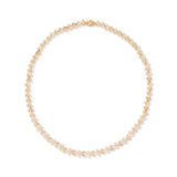 Spark Diamond Chevron Link Necklace