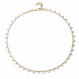 Bloom Florae Moonstone & Diamond Necklace