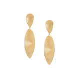 Lunaria Twist Double Drop Earrings