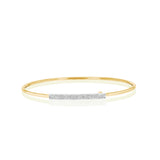 Pavé Diamond Bar Bangle