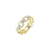 Diamond Link Ring