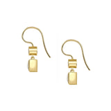 Karina Double Diamond Drop Earrings