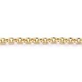 High Polish Rolo Chain Bracelet