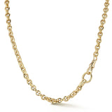 High Polish Rolo Chain Necklace