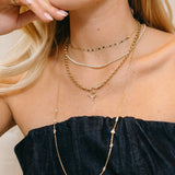 High Polish Rolo Chain Necklace