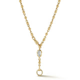 Alchemy Diamond Lariat on Rose-Arie Chain