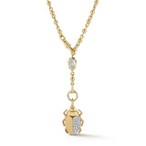 Alchemy Diamond Lariat on Rose-Arie Chain