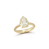 Alchemy Diamond Pear Solitaire Ring