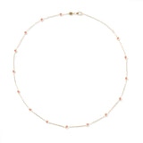 Evolve Pink Sapphire Station Necklace