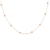 Evolve Pink Sapphire Station Necklace