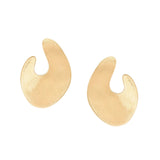 Lunaria Collection Irregular Petal Statement Earrings