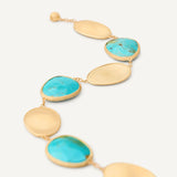 Lunaria Collection Gold & Turquoise Bracelet