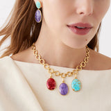 Lunaria Collection Charoite Charm