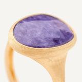 Lunaria Collection Charoite Ring