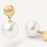 Africa Collection Pearl Drop Earrings