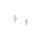 Marquise Diamond Studs