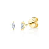 Marquise Diamond Studs