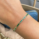 Malachite Bar Bracelet