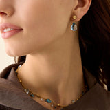 Paradise Collection Blue Topaz Drop Earrings