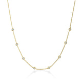 Diamond Station Necklace