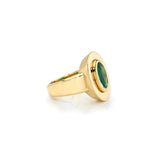 Rena Oval Emerald Ring
