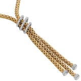 Prima Pavé Diamond Lariat Necklace
