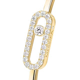 Move Uno Pave Diamond Medium Flex Bangle