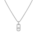 So Move Pavé Diamond Pendant Necklace