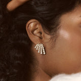 Diamond Clique Cascade Earrings
