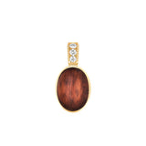 Wood Cabochon Talisman Charm