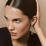 Onyx Magnetic Trio Earrings