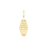 The Place Mini Keychain Charm